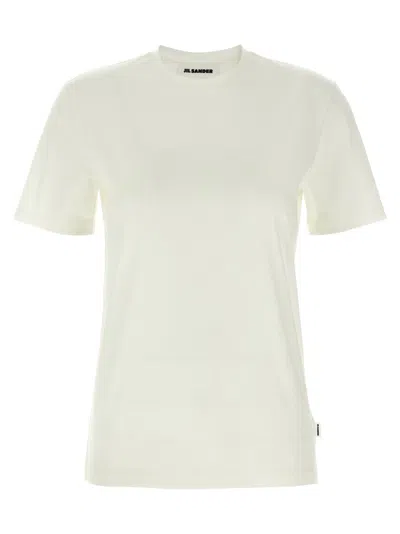 JIL SANDER CREWNECK COTTON T-SHIRT