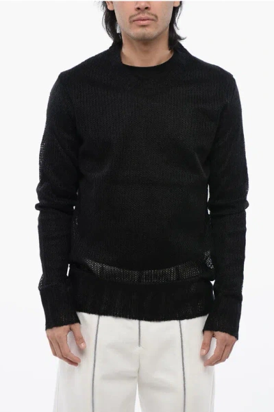 JIL SANDER Double-Fabric Crewneck Sweater