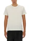 Jil Sander Crew-neck Fitted T-shirt In White