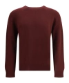 Jil Sander Seamless Sweater In Burgundy