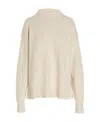 Jil Sander Cashmere Crewneck Sweater In Nude
