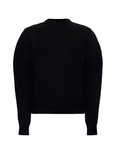 Jil Sander Wool Sweater In Black