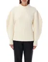 JIL SANDER JIL SANDER CREWNECK PUFF