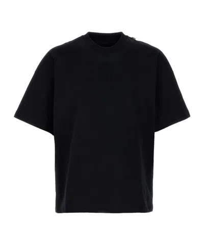 Jil Sander Crewneck Short-sleeved T-shirt In Black