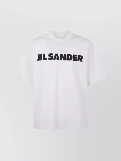 JIL SANDER CREWNECK SHORT SLEEVES T-SHIRT