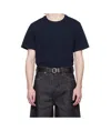 Jil Sander Navy Crewneck T-shirt In Black