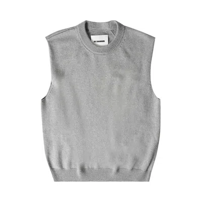 Pre-owned Jil Sander Crewneck Vest 'grey' | Men's Size 52