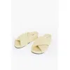 Jil Sander Criss Cross Designed Leather Sandals