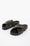 Jil Sander Black Sandals With Criss Cros Bands
