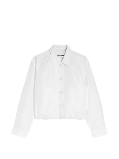 JIL SANDER JIL SANDER CROPPED BLOUSON JACKET