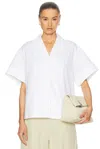 Jil Sander Cotton-poplin Shirt In Optic White