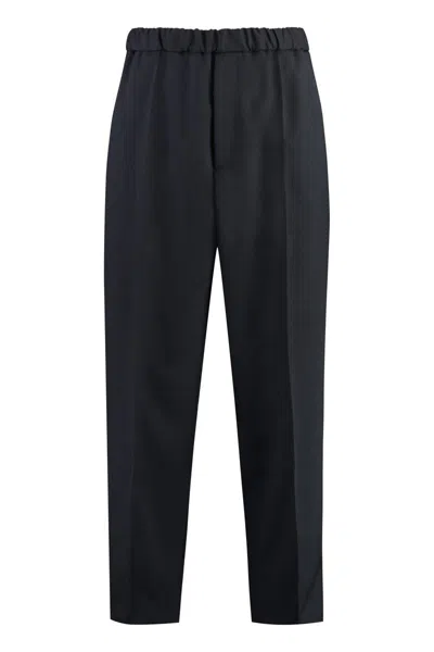 JIL SANDER JIL SANDER CROPPED PANTS