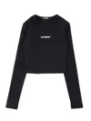 JIL SANDER CROPPED SWIM TOP