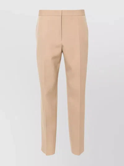 JIL SANDER CROPPED TAILORED PANT FRONT CREASE
