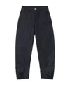 Jil Sander Cropped Tapered Jeans In Black