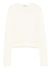 Jil Sander Cropped-top In White