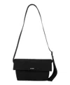 Jil Sander Mittelgrosse Utility Schultertasche In Black