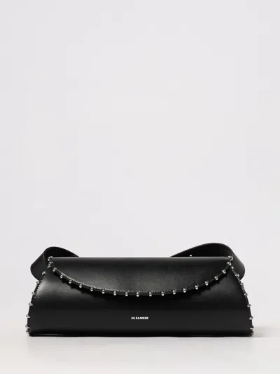 Jil Sander Crossbody Bag  Woman Color Black In Metallic