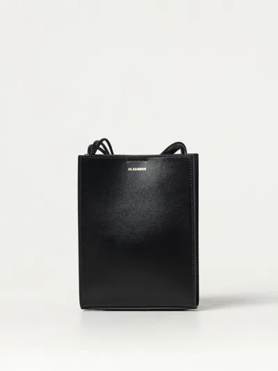 Jil Sander Small Tangle Shoulder Bag In Black