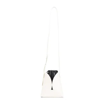 Jil Sander Crossbody Curve Natural Black Sack
