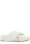 Jil Sander Crossover Strap Slip In White