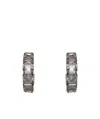 Jil Sander Crystal-embellished Ear Cuff Set In Multicolor