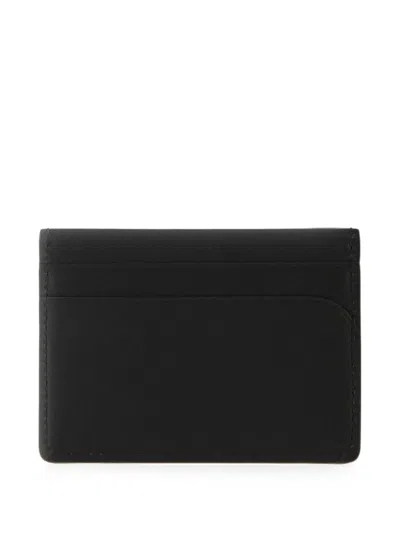 Jil Sander Curve Credit Card Holder In Black