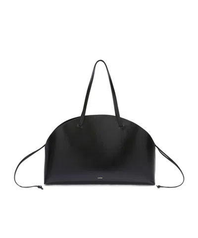 JIL SANDER JIL SANDER LARGE CURVE SHOULDER BAG