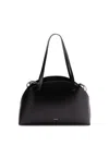 Jil Sander Women's Bolso Curvo Negro | J07zh0054p7100001