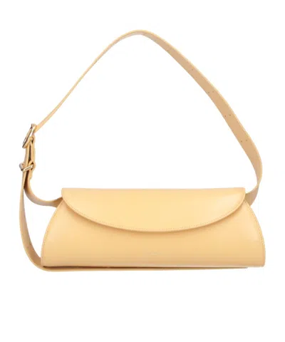 Jil Sander Curved Flap Shoulder Bag In Pattern
