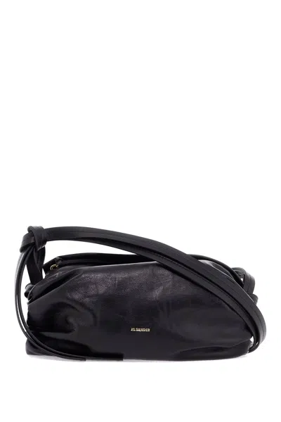 【関税&送料込】Jil Sander Black Leather Cushion Crossbody B Jil Sander Cushion Crossbody Bag In Black | ModeSens