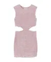 Jil Sander Cut-out Detail Dress In Pink