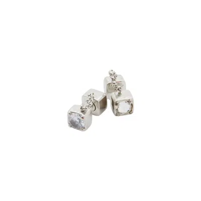 Jil Sander Cw1 Earrings 6 In 043 Silver
