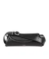 Jil Sander Cylindrical Shoulder Bag In Black