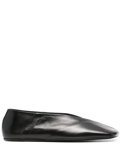 Jil Sander Dancer Shoes In Black
