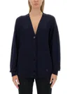 Jil Sander Dark Blue Wool Knitwear