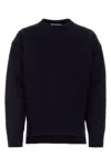 Jil Sander Oversize Wool Sweater With Longer Back And Slits