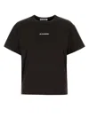 Jil Sander Dark Brown Short Sleeve T-shirt In Brown