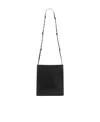 Jil Sander Tangle Small Crossbody Bag With Braided Strap In Black