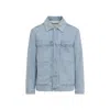 Jil Sander Denim Jacket Long Sleeves Chest Pockets In Blue