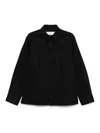 Jil Sander Denim Cotton Shirt In Black