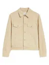 Jil Sander Denim Jacket In Yellow