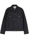Jil Sander Denim Jacket In Blue