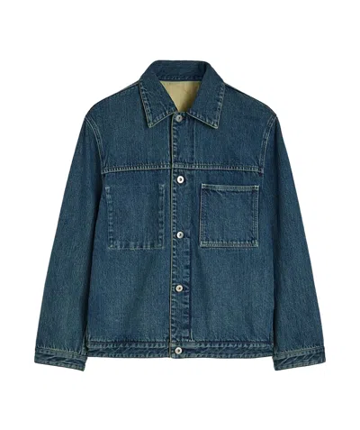 JIL SANDER WASHED DENIM JACKET