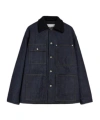 Jil Sander Denim Jacket With Chest Pockets And Collared Neck In Blue
