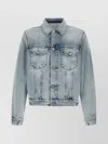 Jil Sander Denim Jacket With Chest Pockets And Collared Neck In Blue