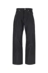 Jil Sander Blue Jeans With Belt Loops And Logo Patch On The Rear In Denim Man In Blue