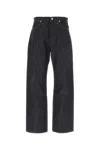 Jil Sander Blue Jeans With Belt Loops And Logo Patch On The Rear In Denim Man In Blue