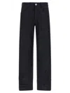 Jil Sander Denim Jeans With Back Pocket And Belt Loops