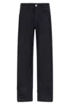 Jil Sander Denim Jeans With Back Pocket And Belt Loops
